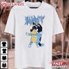 Bluey Bandit Heeler Metal Music T Shirt (3)