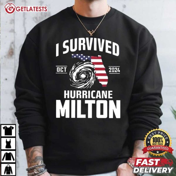 I Survived Hurricane Milton 2024 Hurricane Survivor T Shirt (1)