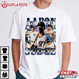 Aaron Judge New York Yankees MLB Baseball Vintage Graphic T Shirt (3)