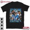 Amon Ra St Brown Detroit Lions NFL 90s Graphic Vintage T Shirt (2)