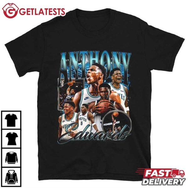 Anthony Edwards NBA Basketball Gift For Fan T Shirt (2)