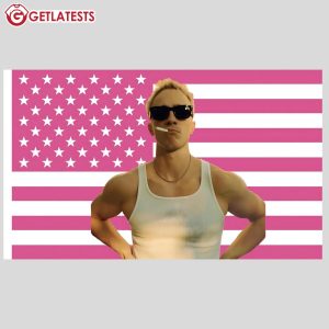 Rafe Cameron Pink American Flag