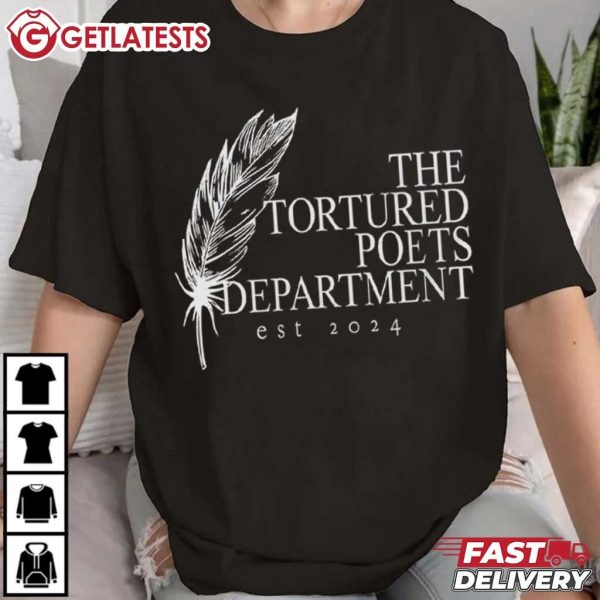 Taylor Swift The Tortured Poets Department 2024 Album Music T Shirt (3)