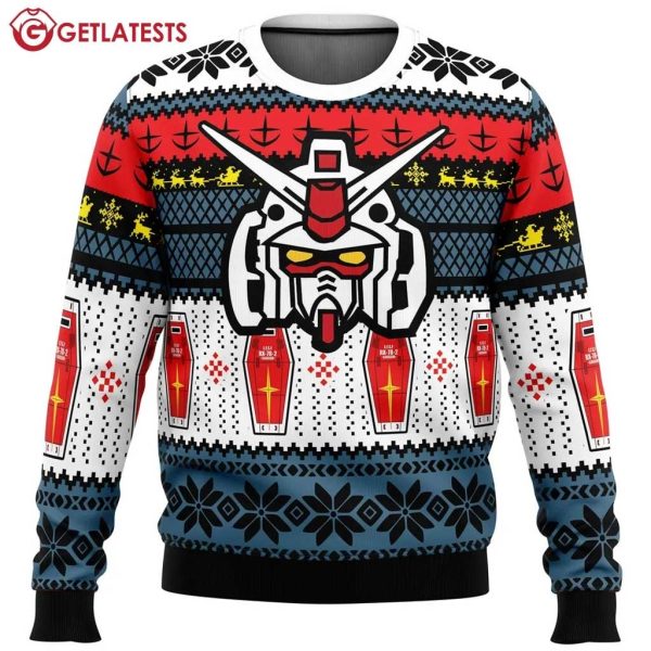 Gundam Anime Ugly Christmas Sweater (1)