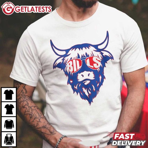 Buffalo Bill Glasses NFL American Football T Shirt (3)