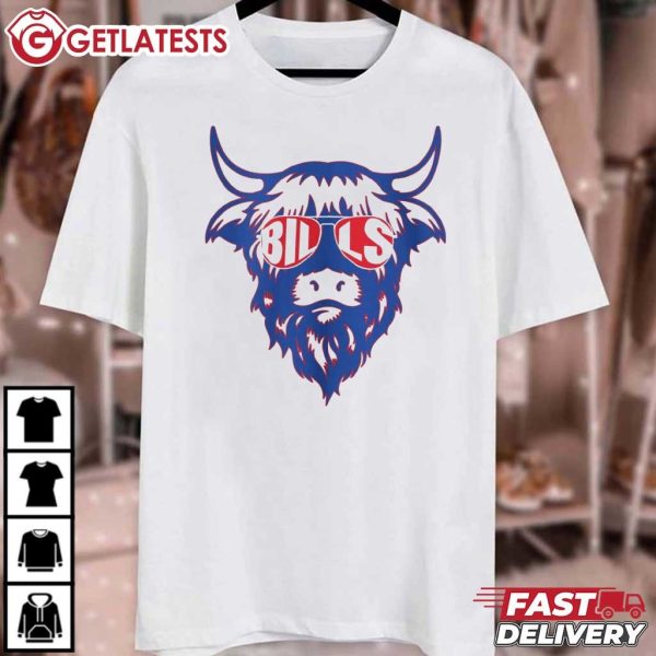 Buffalo Bill Glasses NFL American Football T Shirt (2)