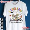 I Love Fall Prevention Physical Therapy Cute Ghost Halloween T Shirt (2)