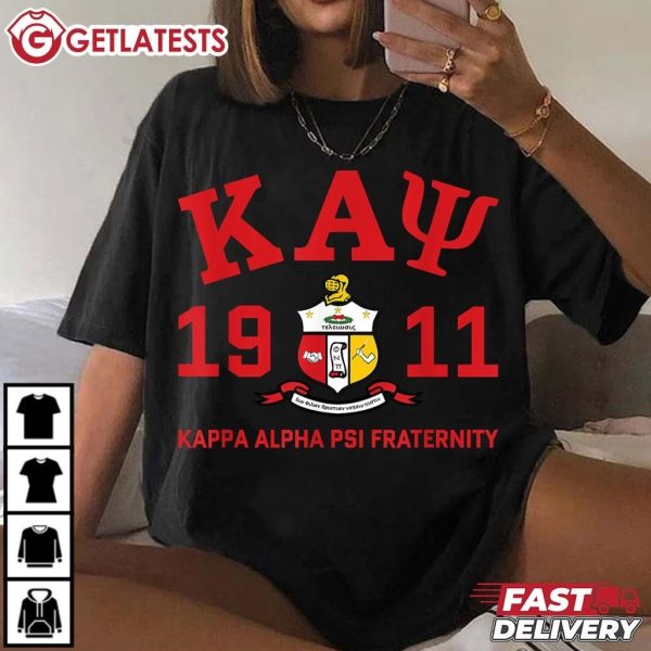 Kappa Alpha Psi Fraternity 1911 T Shirt (3)