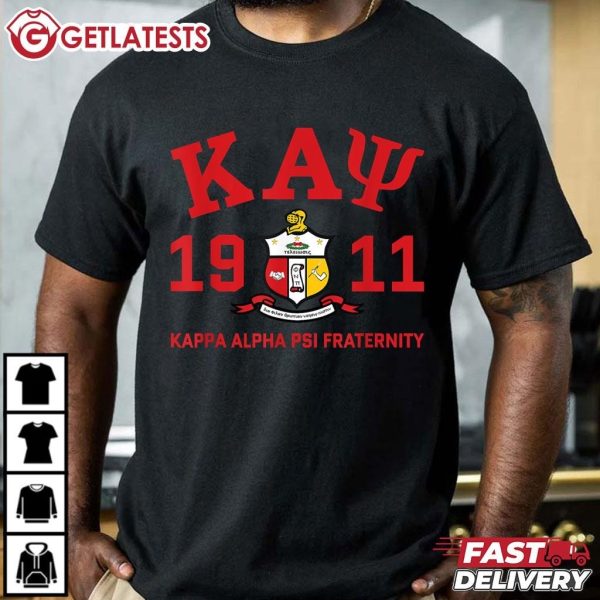 Kappa Alpha Psi Fraternity 1911 T Shirt (2)