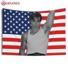 Nicholas Alexander Chavez American Flag Wall Tapestry