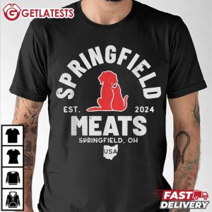 Springfield Meats They're Eating The Dogs T Shirt (3)