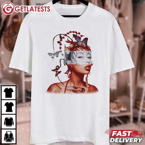 Kali Uchis Red Moon in Venus Album Music T Shirt (2)