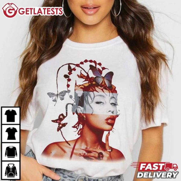 Kali Uchis Red Moon in Venus Album Music T Shirt (3)