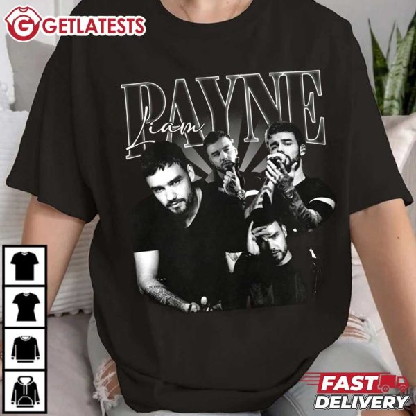 Liam Payne RIP 1D Retro Music Gift For Fan T Shirt (4)