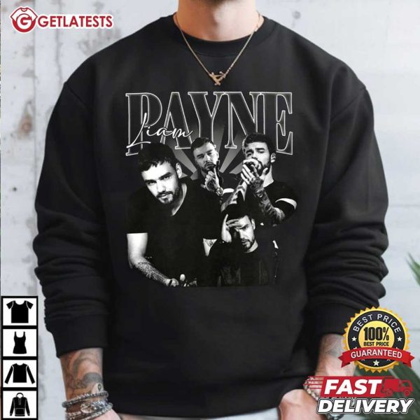 Liam Payne RIP 1D Retro Music Gift For Fan T Shirt (1)