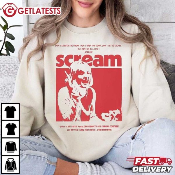 Casey Becker Scream Don't Answer The Phone Horror Movie T Shirt (4)