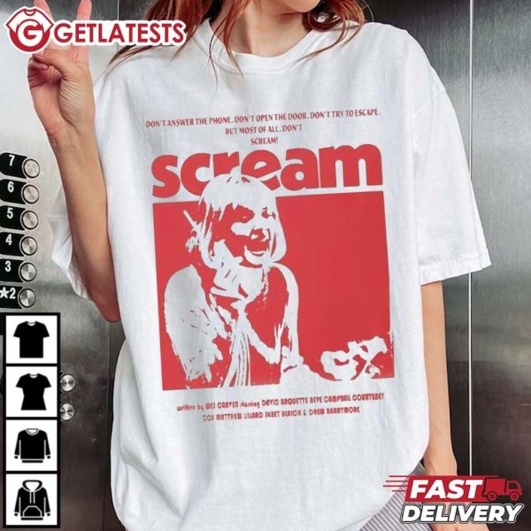 Casey Becker Scream Don't Answer The Phone Horror Movie T Shirt (3)