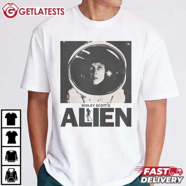 Alien Ridley Scott's Alien Horror Movie T Shirt (3)