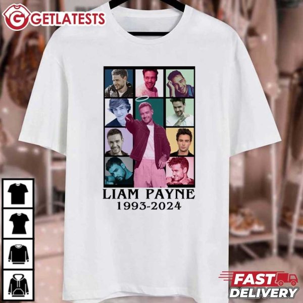 Liam Payne 1993 2024 The Eras Tour RIP T Shirt (2)