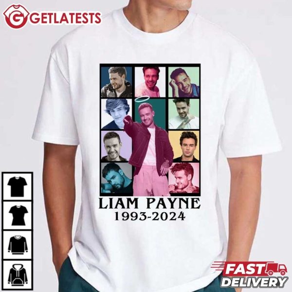 Liam Payne 1993 2024 The Eras Tour RIP T Shirt (3)