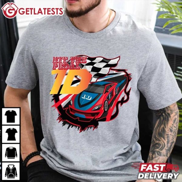 Rock Me Race Car Hit The Pedal 1D T Shirt (4)