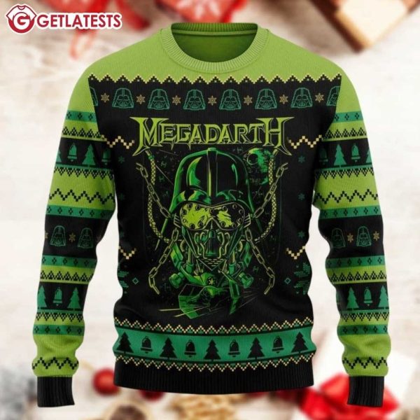 Megadarth Metalhead Megadeth Band Ugly Sweater (1)