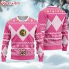 Pink Ranger Power Rangers Ugly Christmas Sweater