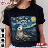 Seal Sea Lion Van Gogh Style Starry Night T Shirt (1)