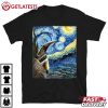 Anteater Van Gogh Style Starry Night T Shirt (2)