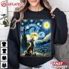 Chihuahua Canine Art Van Gogh Starry Night Dog Artistic T Shirt (4)