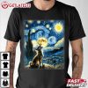 Chihuahua Canine Art Van Gogh Starry Night Dog Artistic T Shirt (3)