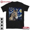 Donkey Van Gogh Style Starry Night T Shirt (2)