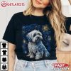 Havanese Dog Starry Night Dogs Lover Gifts Artistic T Shirt (1)