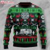 Awesome Firefighter Fire Dept Ugly Christmas Sweater (1)