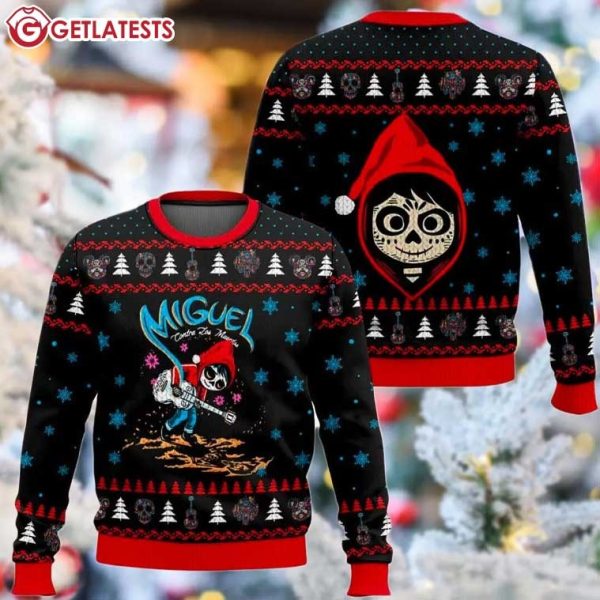 Coco Miguel Rivera Day of the Dead Ugly Sweater (1)