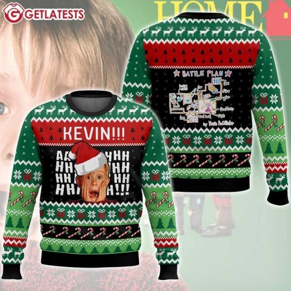 Kevin Home Alone Christmas Ugly Sweater (1)