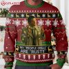 Castiel My People Skills Are Rusty Supernatural Christmas Ugly Sweater ( (3)