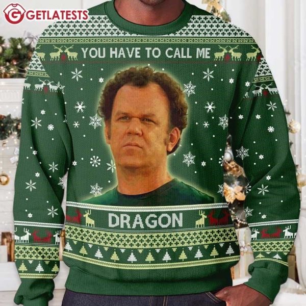 Dale Doback You Have Call Me Dragon Step Brothers Ugly Sweater (3)