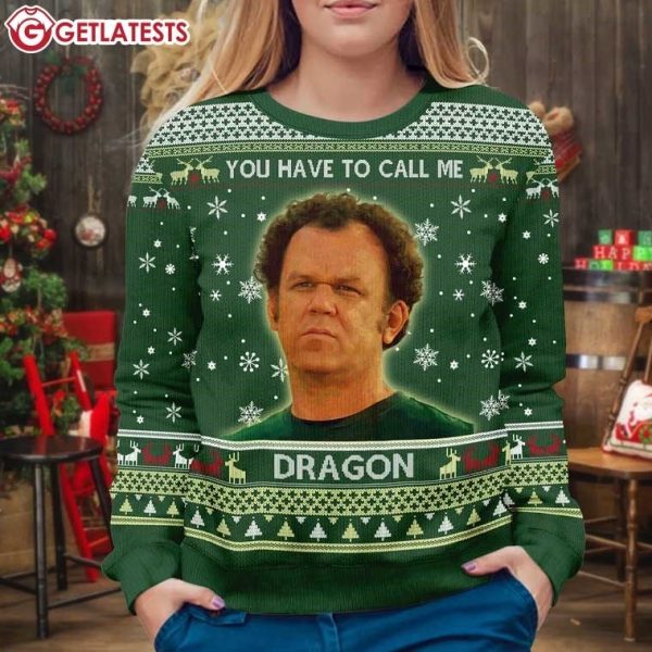 Dale Doback You Have Call Me Dragon Step Brothers Ugly Sweater (2)