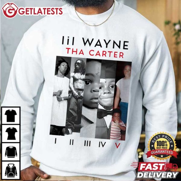 Lil Wayne Tha Carter 3 Tour Vintage Style Music T Shirt (1)