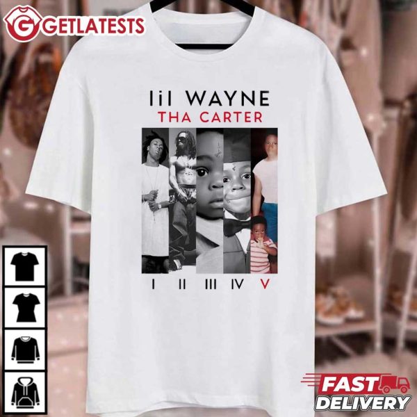 Lil Wayne Tha Carter 3 Tour Vintage Style Music T Shirt (2)