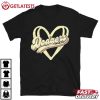 Dodgers Heart Name Retro Style Graphic Dodgers Lover T Shirt (2)