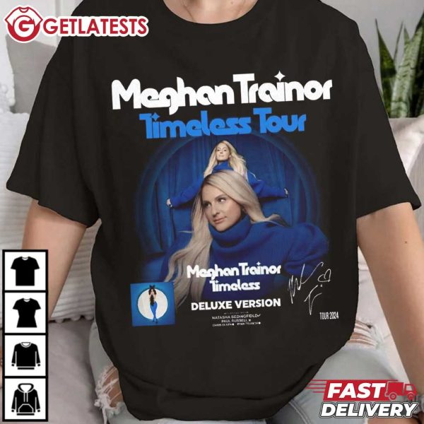 Meghan Trainor Timeless Tour 2024 Deluxe Version Music T Shirt (1)