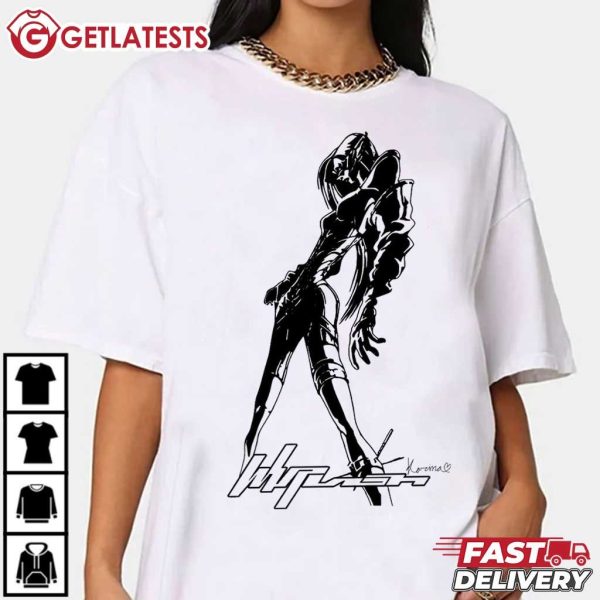 Karina Aespa Whiplash Album Kpop Music T shirt (3)