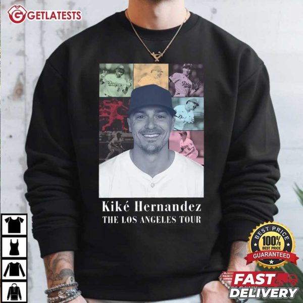 Kike Hernandez The Los Angeles Tour Dodgers Vintage Shirt (1)