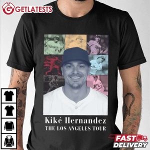 Kike Hernandez The Los Angeles Tour Dodgers Vintage Shirt (3)