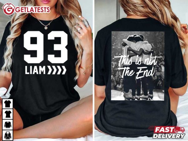 Liam Payne This Is Not The End 1993 2024 RIP T Shirt (1)