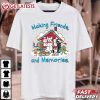 Pete The Cat Making Friends And Memories Children Book Christmas T Shirt