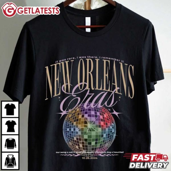 Taylor Swift The Eras Tour New Orleans 2024 Music T Shirt (2)