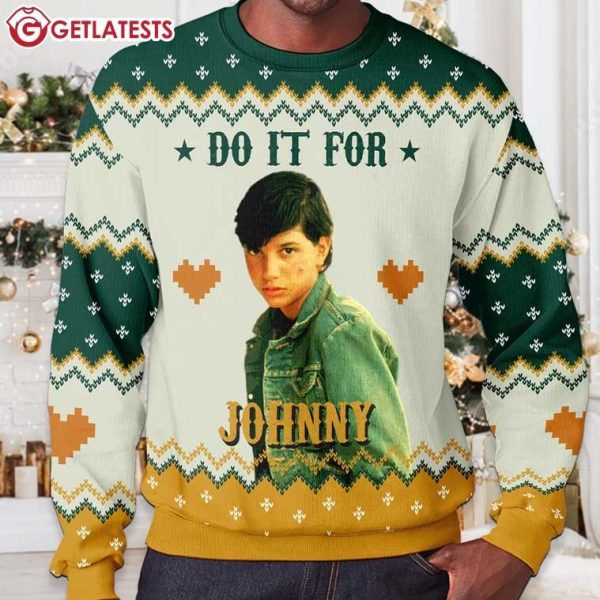 Dallas Winston Do It For Johnny The Outsiders Movie Ugly Christmas Sweate (3)